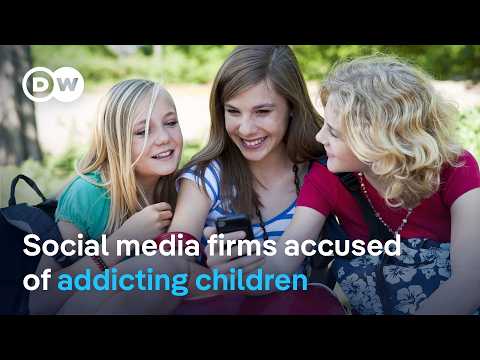 do-social-media-apps-deliberately-addict-kids?-|-dw-news