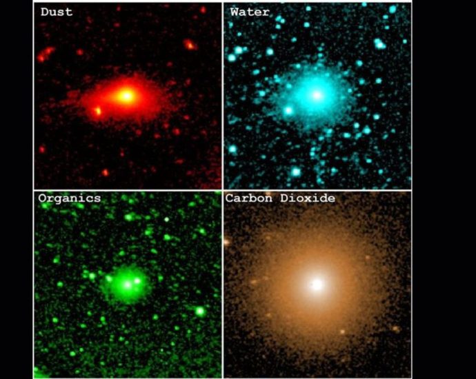 NASA telescope spots the building blocks for life spewing out of comet 3I/ATLAS
