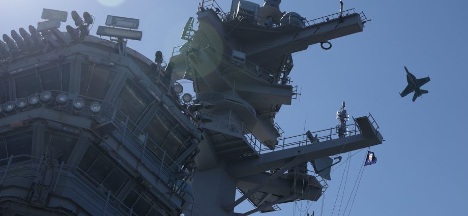 second-us-carrier-could-deploy-as-iran-talks-hit-missiles,-enrichment-roadblocks