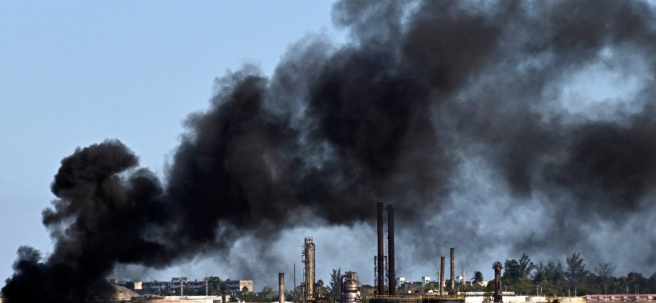 fire-at-havana-oil-refinery-as-cuba’s-fuel-crisis-deepens