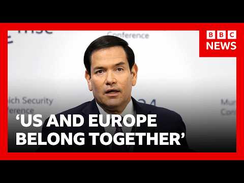 marco-rubio-says-us-and-europe-‘belong-together’-at-munich-security-conference-|-bbc-news