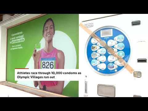 games-village-runs-out-of-condoms-with-a-week-still-to-go