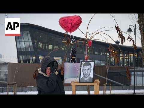 fallen-ukrainian-soldiers-remembered-on-valentine’s-day-in-kyiv