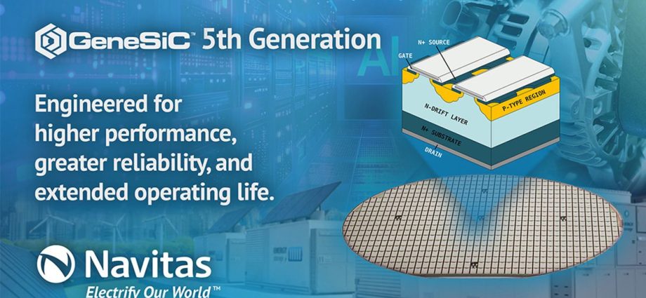 navitas-unveils-5th-generation-sic-mosfet-platform-with-35%-improved-switching-figure-of-merit