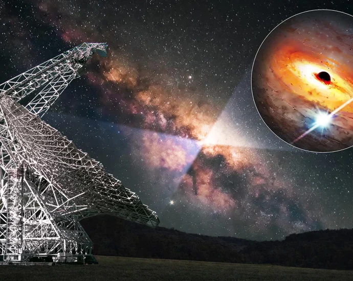 Ultra-fast pulsar found near the Milky Way’s supermassive black hole