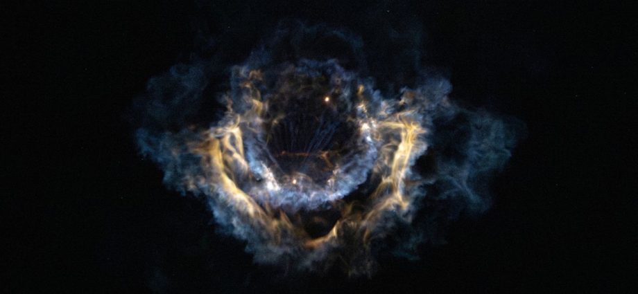 SpaceX Falcon 9 rocket plume blossoms over Florida | Space photo of the day for Feb. 18, 2026