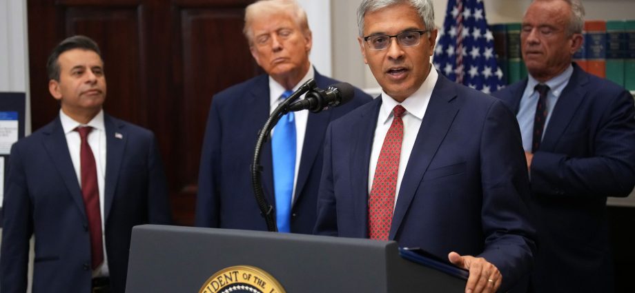 nih-director-jay-bhattacharya-becomes-third-cdc-head-in-under-a-year