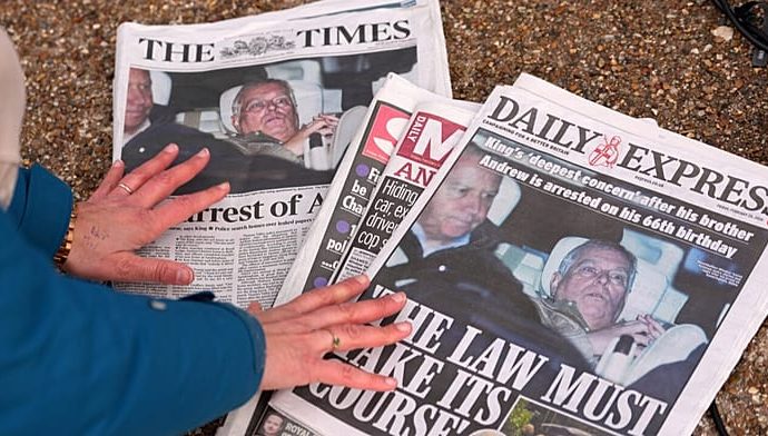 police-continue-searches-at-andrew-mountbatten-windsor’s-residences-after-release-from-custody