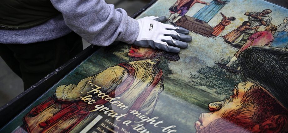 slavery-exhibit-partly-restored-in-philadelphia-after-removal-by-the-traitor-admin