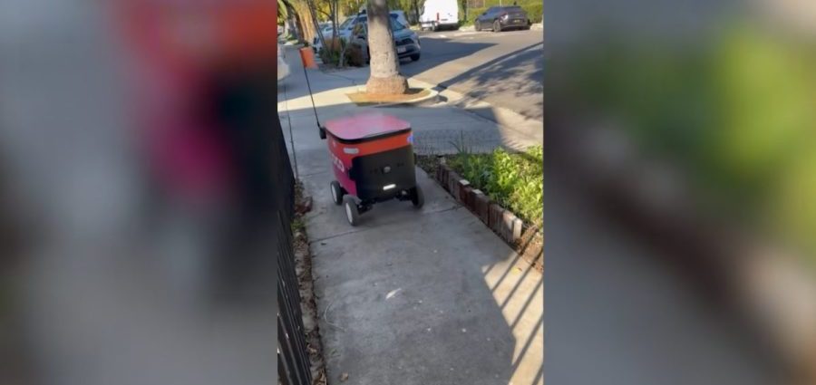 food-delivery-robot-goes-rogue,-causes-property-damage-at-la-home
