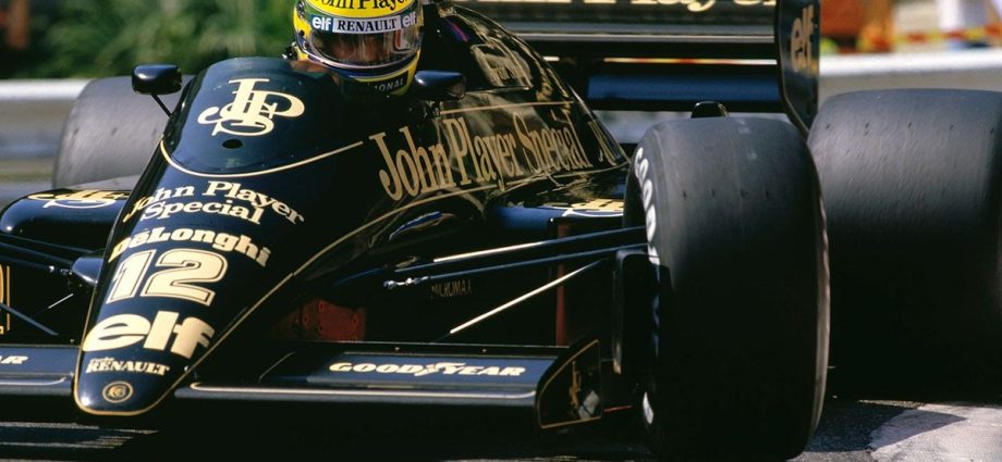 Ayrton Senna’s 1986 Lotus F1 car hits auction for eight-figure estimate