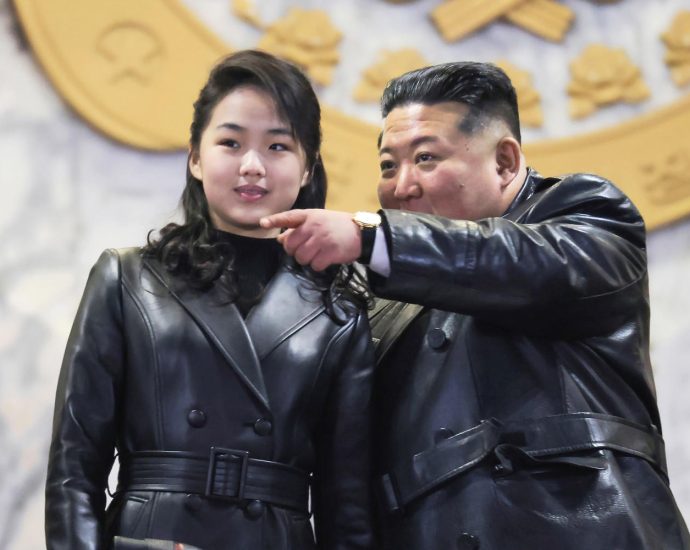 kim-jong-un-fuels-succession-buzz-with-daughter’s-matching-leather-jacket