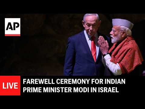 live:-farewell-ceremony-for-indian-prime-minister-modi-in-israel