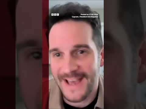 resident-evil-actor-says-game-leaks-are-‘disappointing’.-#residentevil-#residentevilrequiem-#bbcnews
