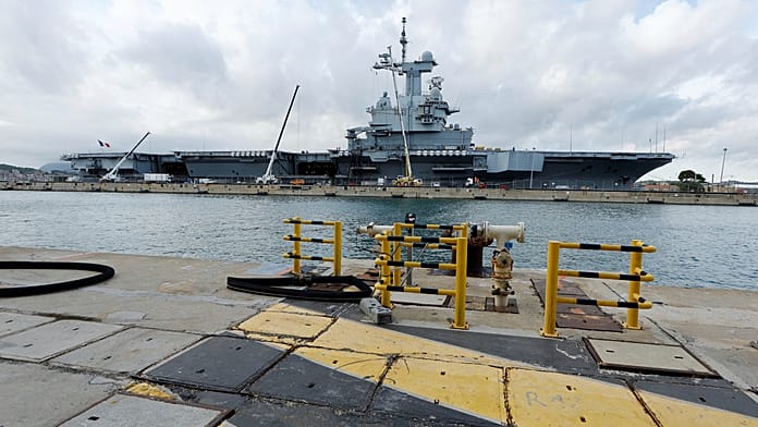 suspected-russian-drone-neutralised-near-french-aircraft-carrier-charles-de-gaulle-in-sweden