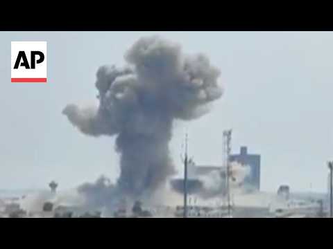 moment-iran-missile-strikes-bahrain’s-national-security-agency