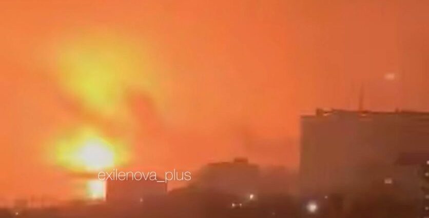 ukraine-unleashes-night-firestorm-on-russian-depots,-ammo-stocks,-and-command-posts