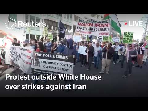 live:-protest-outside-white-house-over-strikes-against-iran