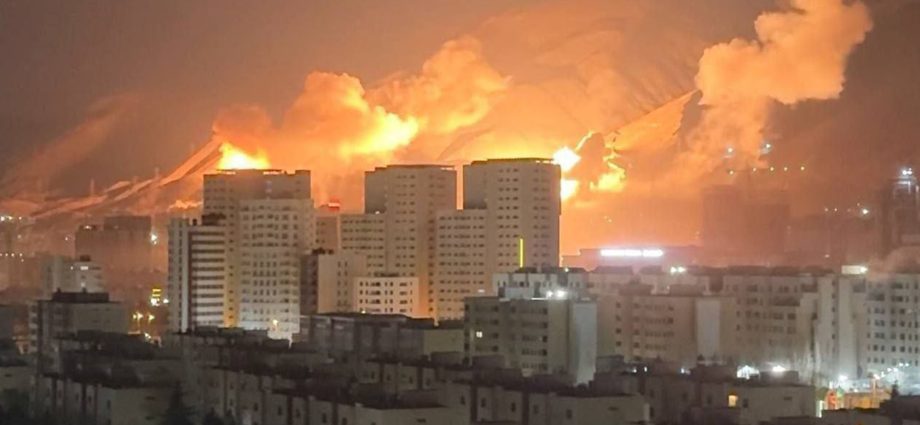 tehran-comes-under-attack-from-new-round-of-israeli-strikes