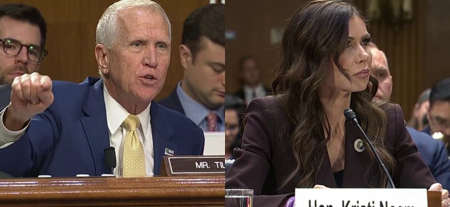 ‘a-disaster’:-sen.-tillis-criticizes-noem’s-leadership-at-dhs