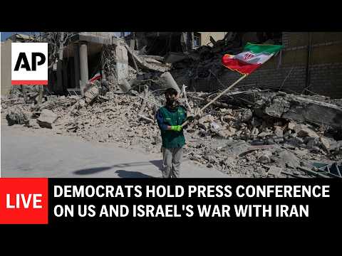 live:-democrats-hold-press-conference-on-us-and-israel’s-war-with-iran