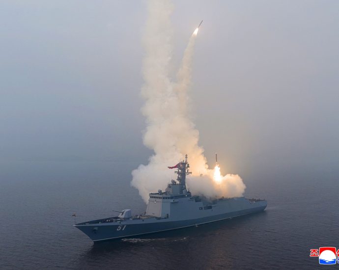 north-korea’s-kim-oversees-cruise-missile-tests-from-new-naval-destroyer