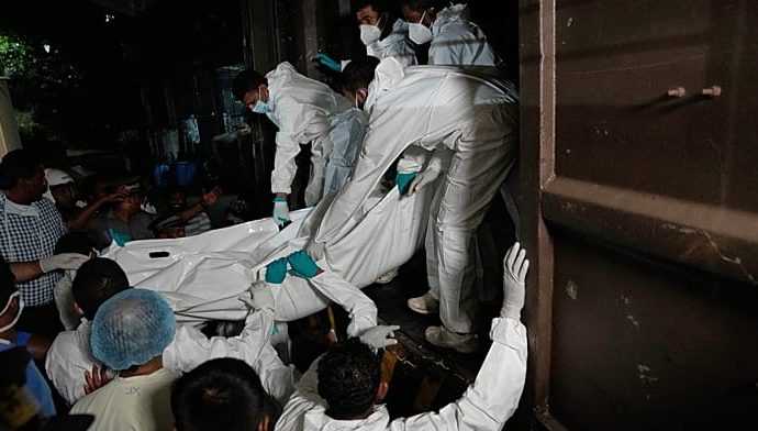 bodies-of-iranian-sailors-arrive-at-sri-lanka-mortuary-after-warship-sinking