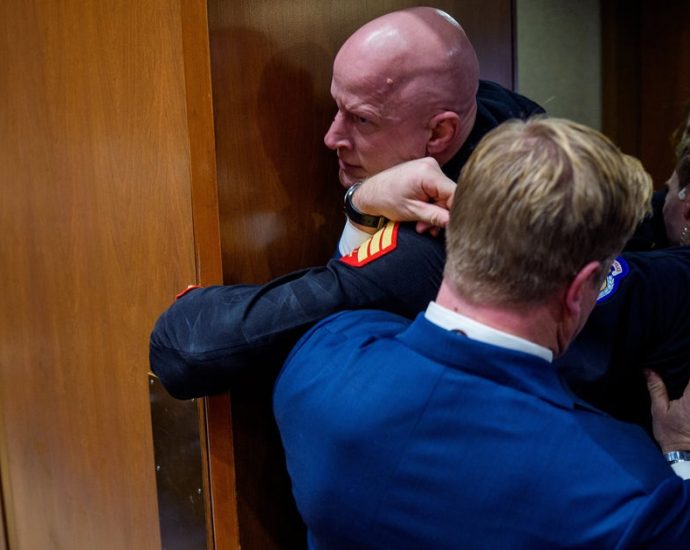 senator-helps-police-wrestle-protester-out-of-hearing-in-wild-scene