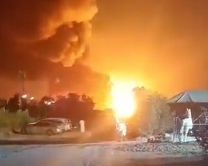 video-shows-projectile-exploding-near-ali-al-salem-air-base-in-kuwait