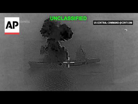 us-central-command-shows-footage-of-iran-drone-carrier-on-fire