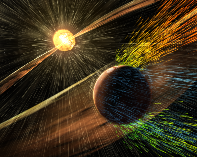 Mars orbiters witness solar superstorm striking the Red Planet: ‘The timing was extremely lucky’