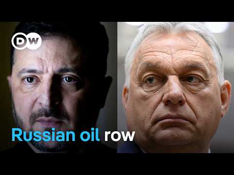 why-ukraine-and-hungary-are-fighting-over-russian-oil-|-dw-news