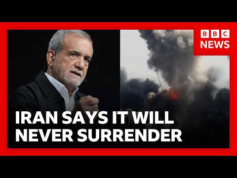 iran-says-it-will-never-surrender-as-the-traitor-warns-it-faces-complete-destruction-|-bbc-news