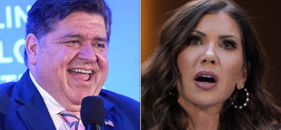 jb-pritzker-trolls-kristi-noem-with-updated-job-title-referencing-her-former-dog-days