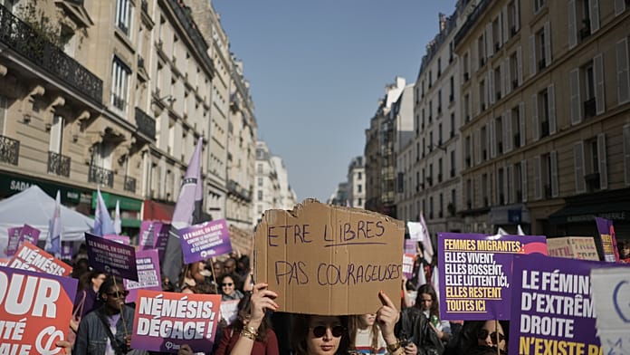 demonstrations-mark-international-women’s-day-in-paris-and-madrid