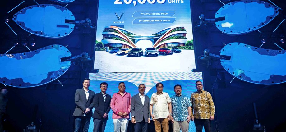 VinFast Signs MoUs to Supply 20,000 Electric Vehicles to Transportation Partners in Indonesia