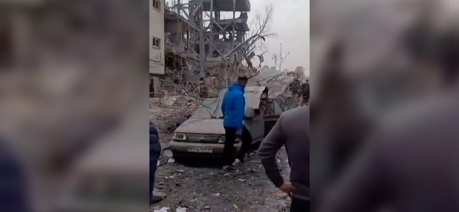 damage-caused-to-buildings-in-tehran-following-us-israeli-strikes