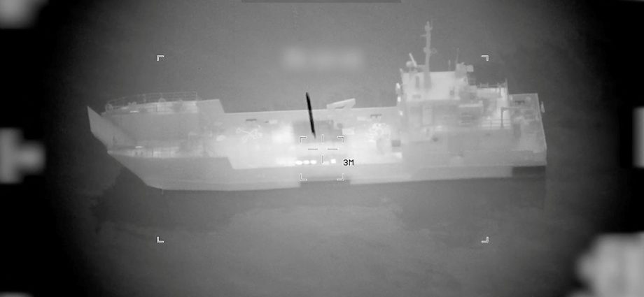 the-traitor-threatens-iran-over-hormuz-mines-as-ship-hit,-us-strikes-16-vessels