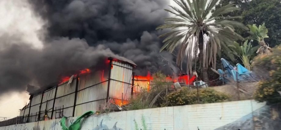 iranian-missile-strike-in-central-israel-sets-building-ablaze