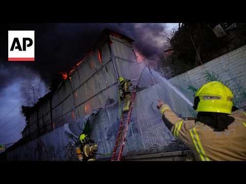 ap-reporter-shows-scene-in-holon-after-missile-strikes-site-in-israel