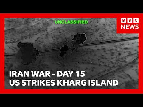 us-hits-kharg-island-amid-reports-thousands-of-us-marines-are-being-sent-to-the-gulf-|-bbc-news
