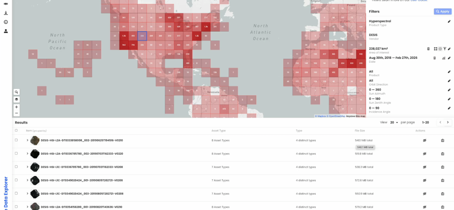 satellite-data-explorer