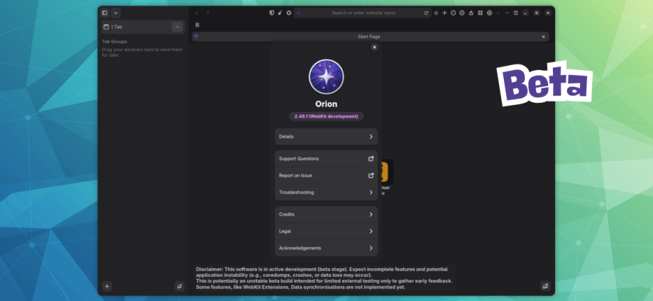 not-a-firefox-fork!-kagi's-orion-browser-arrives-on-linux-as-a-public-beta