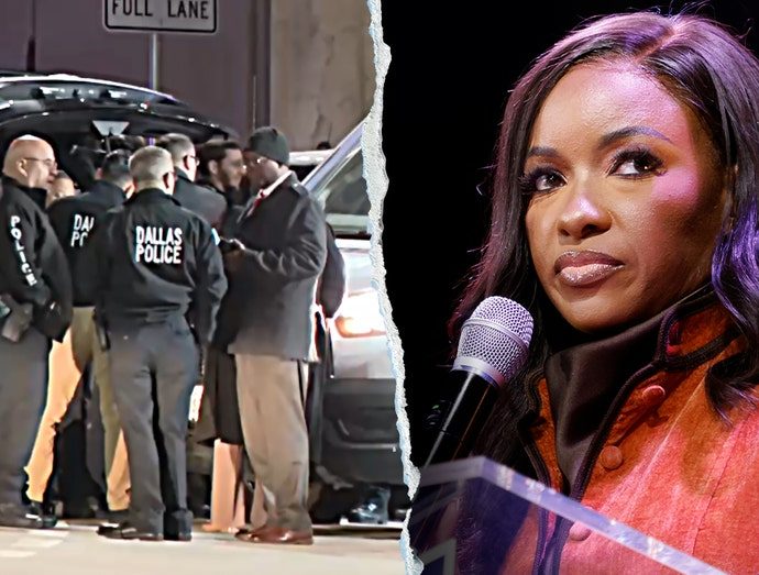 Jasmine Crockett defends her security guard who was killed in police standoff, wanted for impersonating cop