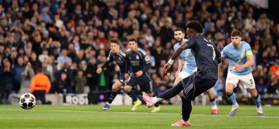 vinicius-jr-scores-twice-as-real-madrid-knock-man-city-out-of-ucl-last-16