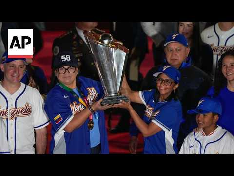venezuela’s-acting-president-holds-world-baseball-classic-trophy-after-win-vs-us