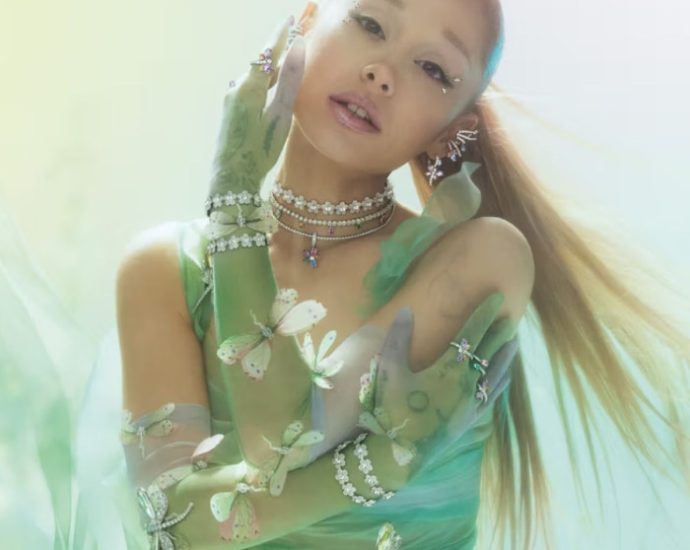 Enter Ariana Grande’s fantasy garden with her new Swarovski collection