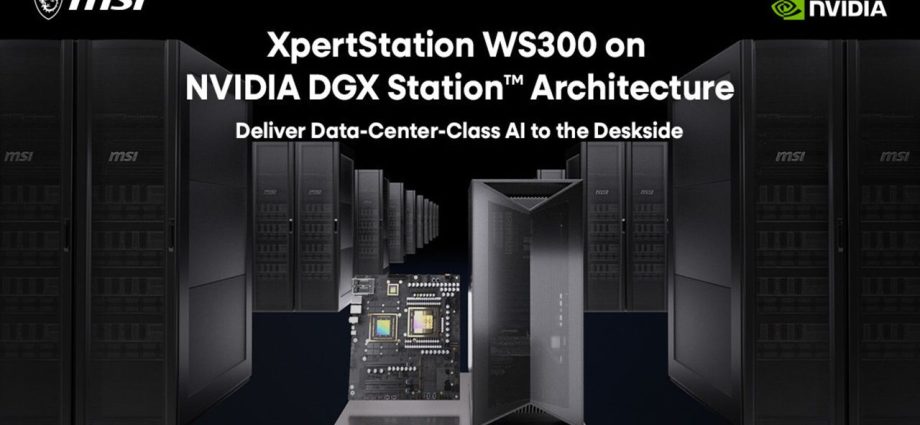MSI (re)launches $85,000 Nvidia DGX Station workstation with the Nvidia GB300 Ultra, a pair of 400GbE LAN ports, and 768GB of RAM
