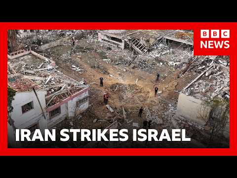 iran-strikes-near-nuclear-facility-in-israel-|-bbc-news
