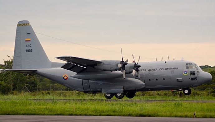 colombian-air-force-hercules-plane-crashes-in-putumayo-with-troops-on-board.